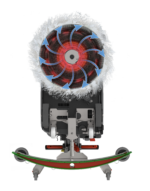 Numatic TTB3045NX-R 17" Battery Powered ReFlo Scrubber Dryer - Image 4