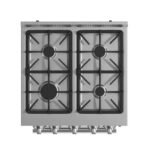 FORNO Breno 24" 2.3 cu. ft. Freestanding Gas Range with 4 Sealed Burners in Stainless Steel, FFSGS6272-24 - Image 12