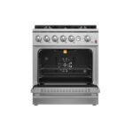FORNO Giovanni 30" 4.32 cu. ft. Gas Range with 5 Sealed Burners, Air Fry Basket, Wok Support and Griddle, FFSGS6274-30 - Image 2
