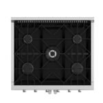 FORNO Galiano 30" 4.32 cu. ft. Freestanding Gas Range with French Door and 5 Burners, FFSGS6444-30 - Image 7