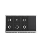 FORNO Appliance Package - 48 Inch Gas Range, Wall Mount Range Hood, 60 Inch Refrigerator, FBDL-018-02US - Image 7
