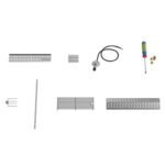 FORNO All’Aperto Outdoor Kitchen Set - 87,600 BTU Gas Grill with 4 Burners + Side Burner, Gas Pizza Oven, Sink Module/Beverage Center with Black Sintered Stone Countertop - Image 14