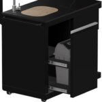 FORNO All’Aperto Outdoor Kitchen Set - 99,600 BTU Gas Grill with 5 Burners + Side Burner, Gas Pizza Oven, Sink Module/Beverage Center with Black Sintered Stone Countertop - Image 8