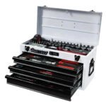 Boxo MotoBox | 103-Piece Metric Motorcycle 3-Drawer Hand Carry Tool Box - Image 4
