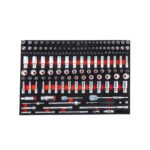 Boxo Pro Series | Loaded 53" 20-Drawer Rolling Tool Box | Black and Red - Image 5