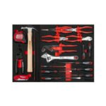 Boxo Pro Series | Loaded 45" 19-Drawer Rolling Tool Box | White and Red - Image 10