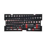 Boxo 238-Piece Metric and SAE Combo 5-Drawer Hand Carry Tool Box - Image 10