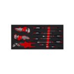 Boxo 238-Piece Metric and SAE Combo 5-Drawer Hand Carry Tool Box - Image 13