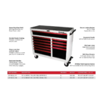 Boxo Pro Series | 45" 11-Drawer Rolling Tool Box - Image 5