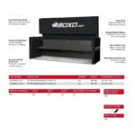 Boxo Pro Series | Loaded 72" 14-Drawer Garage Top Rolling Tool Box | White - Image 4