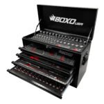 Boxo 227-Piece Metric and SAE Combo 5-Drawer Hand Carry Tool Box