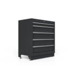 Boxo 34" 5 Drawer Cabinet w/o Alu. Trims