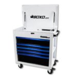 Boxo Pro Series | 35" 5-Drawer Flip-Top Service Cart Tool Box - Image 4