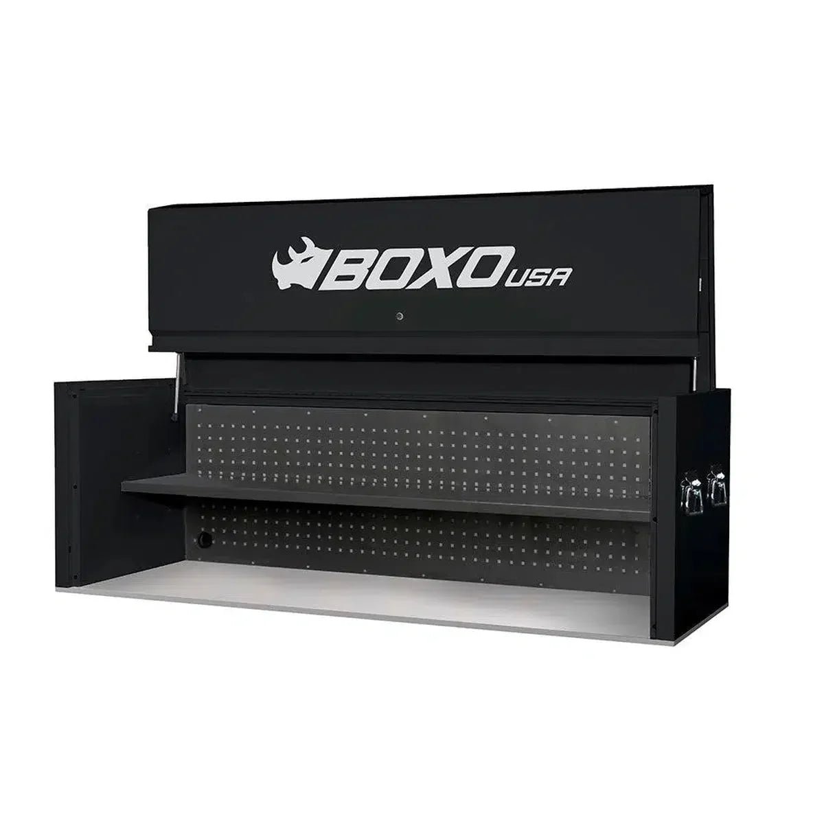 BoxoUSA-Pro-Series-Garage-Top-for-72-14-Drawer-Rolling-Tool-Box-UAC720001S-BK Boxo Pro Series | Garage Top for 72" 14-Drawer Rolling Tool Box - Image 1
