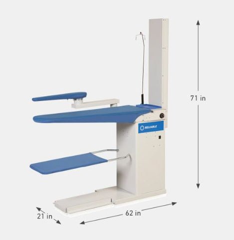 Reliable 6200VB Professional Vacuum Pressing Table Features