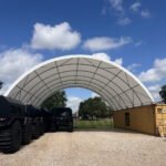 40'x40'x13' Shipping Container Canopy Shelter - Image 13