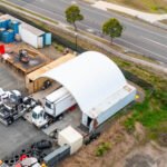 40'x40'x13' Shipping Container Canopy Shelter - Image 6