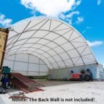 40'x40'x13' Shipping Container Canopy Shelter - Image 9