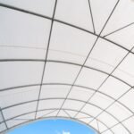 40'x40'x13' Shipping Container Canopy Shelter - Image 11