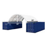20'x20' Shipping Container Canopy Shelter - Image 2