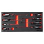 Boxo 159-Piece, 6 and 12-Point, Metric and SAE Combo Tool Set for 3-Drawer Hand Carry Box - Image 4