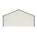 25' x 33' Double Garage Metal Shed with Side Entry Door - Image 8