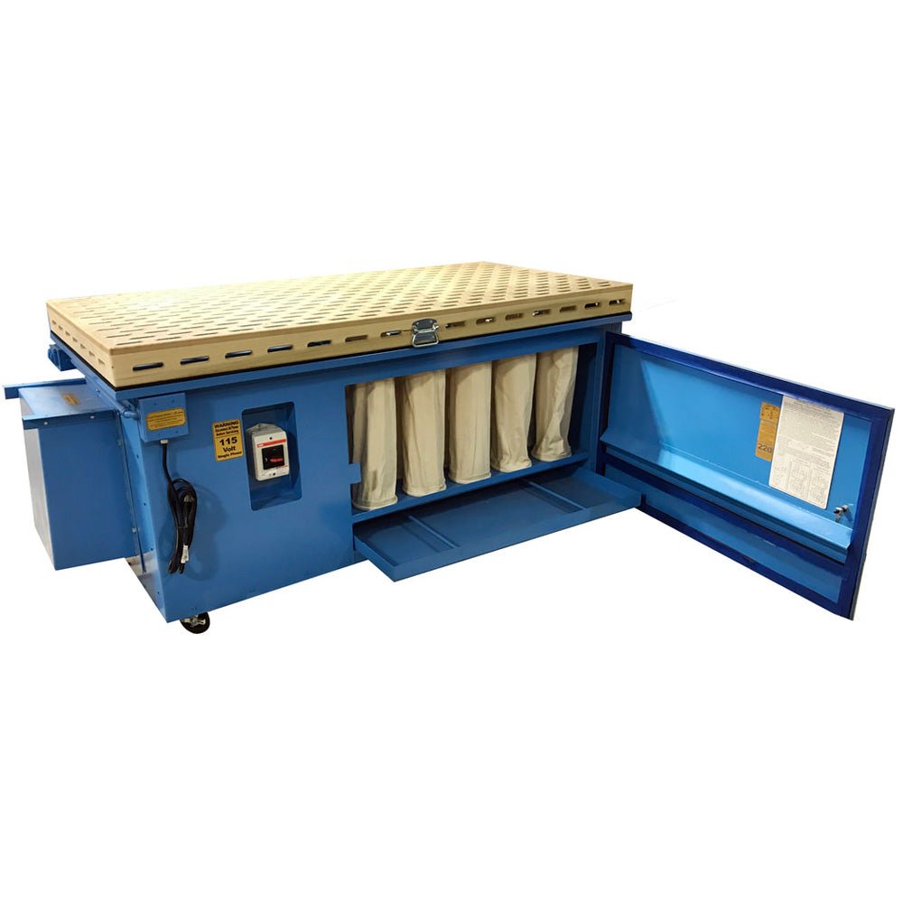 Denray Model 3672 Tube Filtration Downdraft Table - Image 4