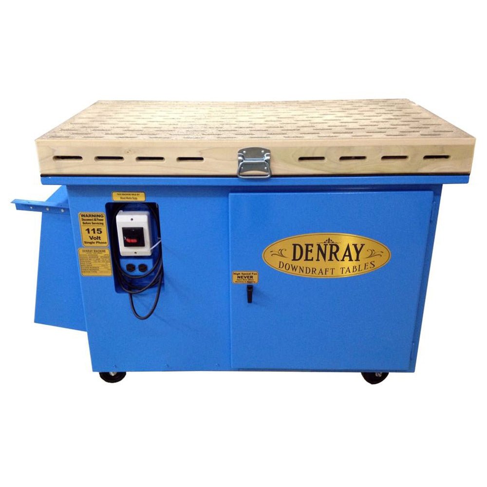 Denray_Model_2800_Tube_Filtration_Downdraft_Table_1 Denray Model 2800 Tube Filtration Downdraft Table - Image 1