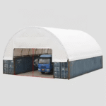 60'x40'x20' Double Truss Container Canopy Shelter - Image 6