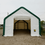 Double Truss Storage Shelter W20'xL33'xH16' - Image 3
