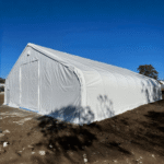 Double Truss Storage Shelter W50'xL100'xH23' - Image 4