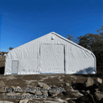 Double Truss Storage Shelter W50'xL100'xH23' - Image 16