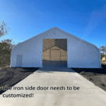Double Truss Storage Shelter W50'xL100'xH23' - Image 18