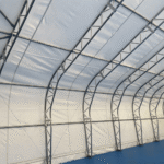 Double Truss Storage Shelter W50'xL100'xH23' - Image 14
