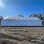 Double Truss Storage Shelter W50'xL80'xH23' - Image 6