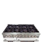 FORNO Capriasca 48" 6.58 cu. ft. Dual Fuel Range with 8 Italian Burners in White, FFSGS6187-48WHT - Image 5