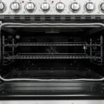 FORNO Paolo 36" 5.44 cu. ft. Freestanding Electric Range with True Convection Oven in Stainless Steel, FFSEL6011-36 - Image 3
