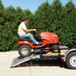 48" L Heavy-Duty Bi-Fold Landscaping Trailer Ramps - Image 3
