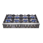 FORNO Spezia 48" Gas Rangetop with 8 Sealed Burners in Stainless Steel, FCTGS5751-48 - Image 8