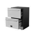 FORNO Cosenza 24" 4.69 cu.ft. Built-In Indoor/Outdoor Drawer Freezer with Ice Maker, FDRBI1838-24S - Image 8
