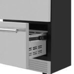 FORNO Cosenza 24" 4.69 cu.ft. Built-In Indoor/Outdoor Drawer Freezer with Ice Maker, FDRBI1838-24S - Image 9