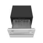 FORNO Cosenza 24" 4.69 cu.ft. Built-In Indoor/Outdoor Drawer Freezer with Ice Maker, FDRBI1838-24S - Image 5