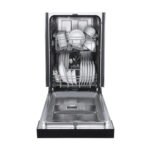 FORNO Polo 18" Built-in Dishwasher in Black, FDWBI8041-18BLK - Image 4