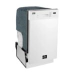 FORNO Polo 18" Built-in Dishwasher in White, FDWBI8041-18WHT - Image 2