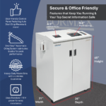 FORMAX FD 8732HS High Security Shredder - Image 3