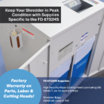 FORMAX FD 8732HS High Security Shredder - Image 7