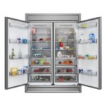 FORNO Maderno 60" 27.2 cu.ft. Convertible Refrigerator and Freezer with Modern Trim Kit, FFFFD1722-60S - Image 3