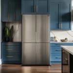 FORNO Guardia 46.8" 21.6 cu. ft. Bottom Mount Refrigerator in Stainless Steel, FFFFD1778-48 - Image 16