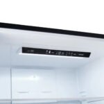 FORNO Espresso Milano 31" 17.2 cu. ft. Right Swing Refrigerator and Bottom Freezer in Black with Antique Brass Handles, FFFFD1785-31BLK - Image 9