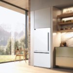 FORNO Espresso Milano 31" 17.2 cu. ft. Left Swing Refrigerator and Bottom Freezer with Ice Maker in White and Antique Brass Handles, FFFFD1786-31WHT - Image 14